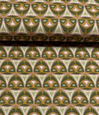 Madeline Sixties Scallop - canvas