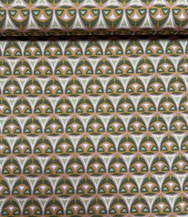 Madeline Sixties Scallop - canvas