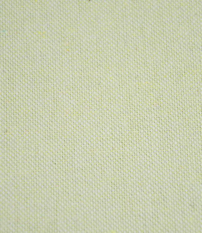 Katia fabrics recycled canvas - prachtige gemeleerde kleuren - anijsgeel