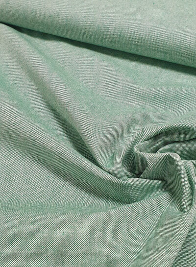 Madeline recycled canvas - prachtige gemeleerde kleuren - grasgroen