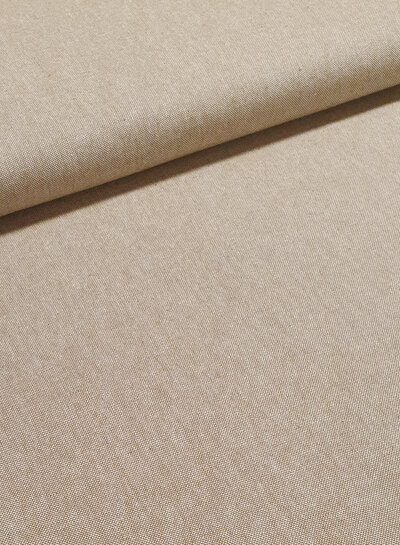 Katia fabrics recycled canvas - prachtige gemeleerde kleuren - camel