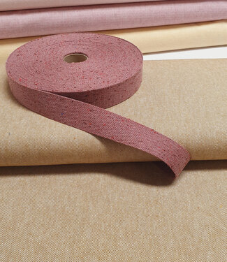 Katia fabrics recycled canvas - prachtige gemeleerde kleuren - camel