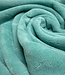 Madeline turquoise bamboe badstof
