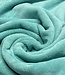 Madeline turquoise bamboe badstof