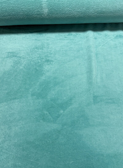 Madeline turquoise bamboo terry cloth