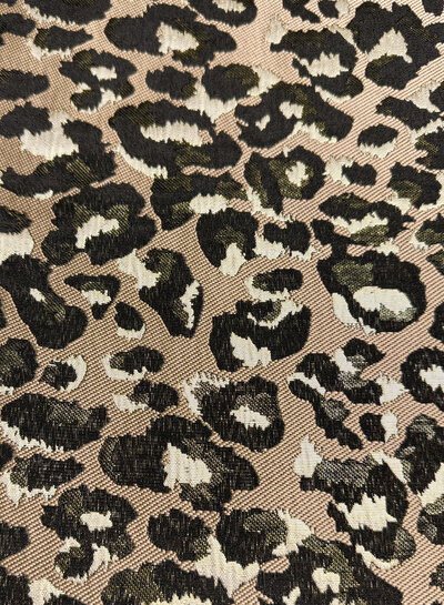 Madeline leopard - woven jacquard