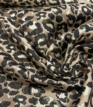 Madeline leopard - woven jacquard