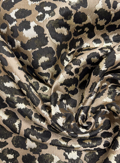 Madeline leopard - woven jacquard