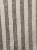 Madeline bamboo terry cloth with stripes - beige and ecru
