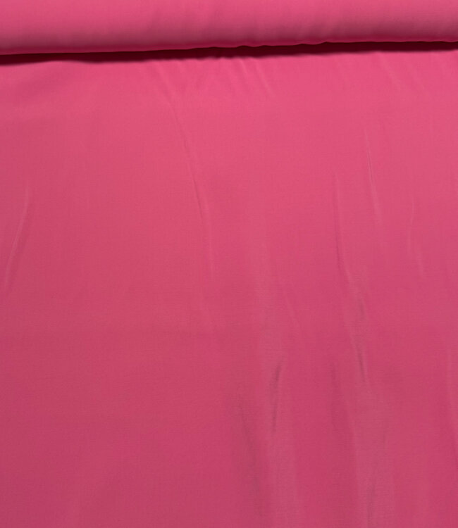 cupro touch - viscose - fel roze