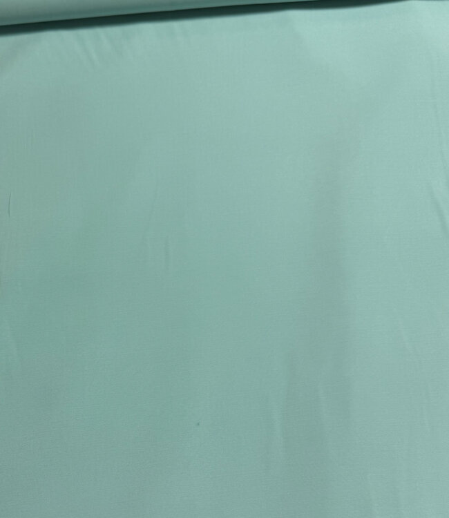 cupro touch - viscose - licht turquoise