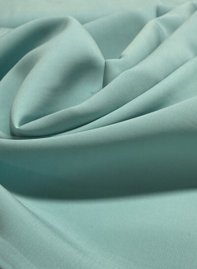cupro touch - viscose - light turquoise