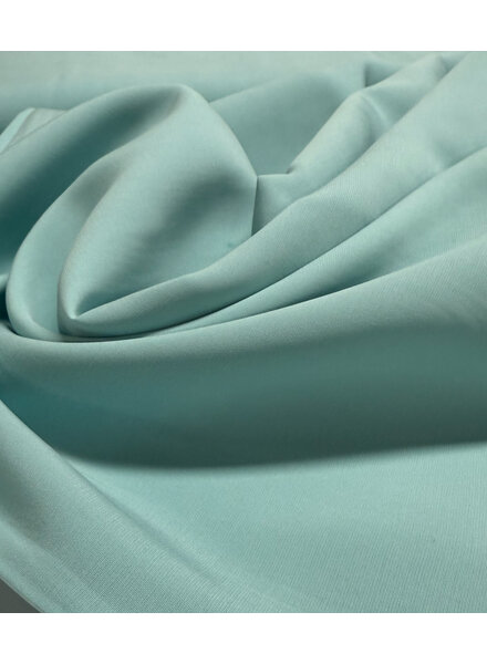 cupro touch - viscose - licht turquoise
