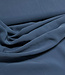 cupro touch - viscose - denimblauw