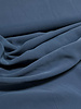 cupro touch - viscose - denimblauw