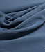 cupro touch - viscose - denimblauw