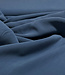 cupro touch - viscose - denimblauw