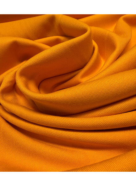orange - woven bamboo - recycled, very soft fabric and no wrinkles