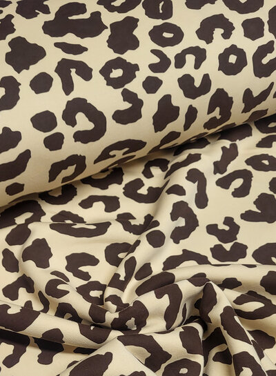 leopard brown - soft jogging