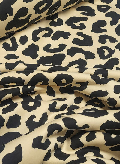 leopard black - soft jogging