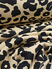 leopard zwart - zachte jogging
