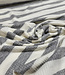 viscose tricot met platte ribbel - grijs gestreept