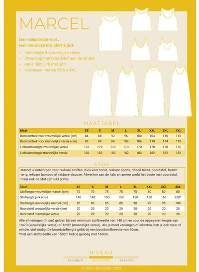 Wisj patterns Marcel pattern top/dress