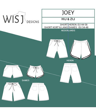 Wisj patterns Joey shorts - ladies and gentlemen