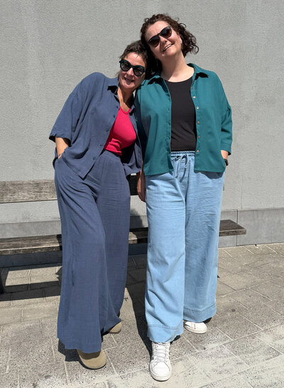 Bel'Etoile Kiki value pack - greyed mint linen viscose