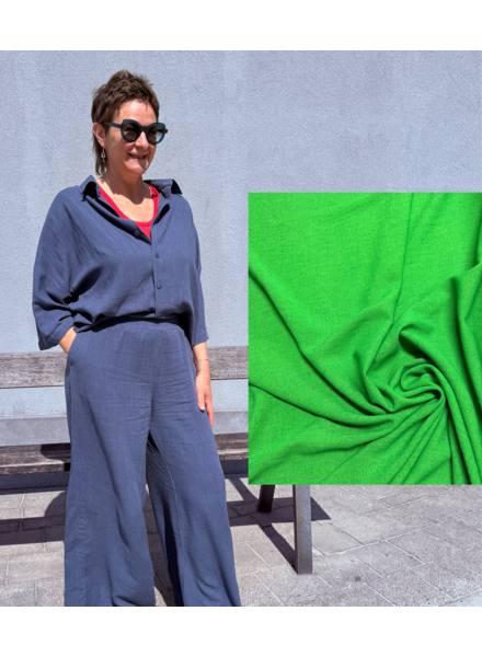 Bel'Etoile Kiki value pack - green linen viscose