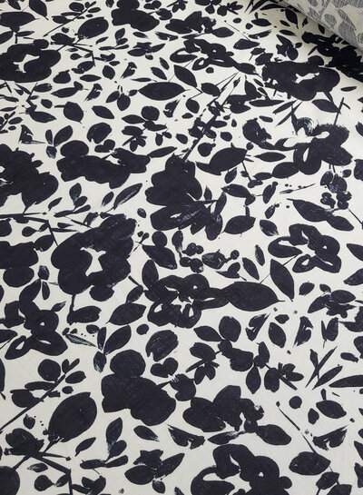 Bel'Etoile Kiki voordeelpakket - Black & White Elegance  linnen viscose