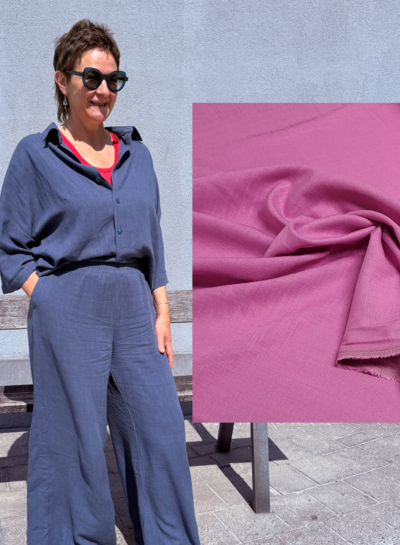 Bel'Etoile Kiki value pack - pink linen viscose
