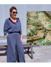 Bel'Etoile Kiki voordeelpakket - groen digital flowers linnen viscose