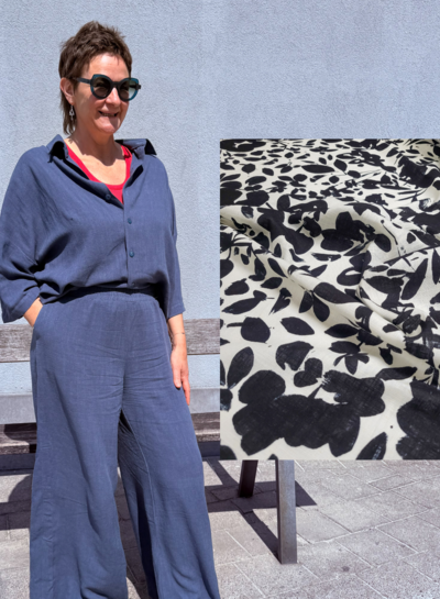 Bel'Etoile Kiki value pack - Black & White Elegance linen viscose