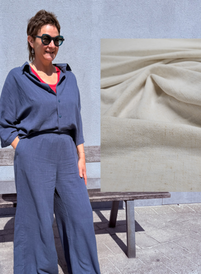 Bel'Etoile Kiki value pack - natural mottled linen viscose