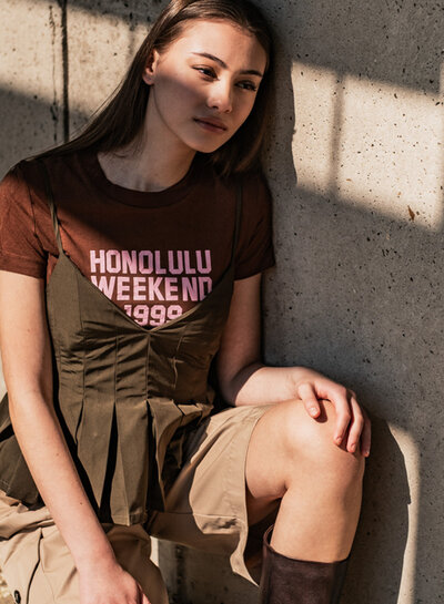 Fibremood trench coat fabric water repellent - green - Clementine