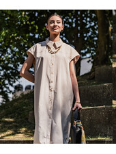 Fibremood trenchcoat stof waterafstotend - off-white - Marley, Solaris