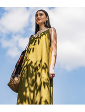 Fibremood crinkle viscose - green - Azure, Muriel