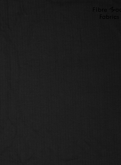 Fibremood viscose linen crepe - black - Suvi