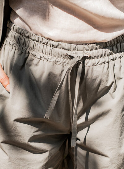 Fibremood stonewashed popeline katoen - grijs - Tasha, Tesni