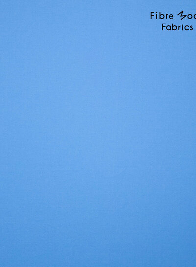 Fibremood stonewashed cotton poplin - aqua - Nanaka