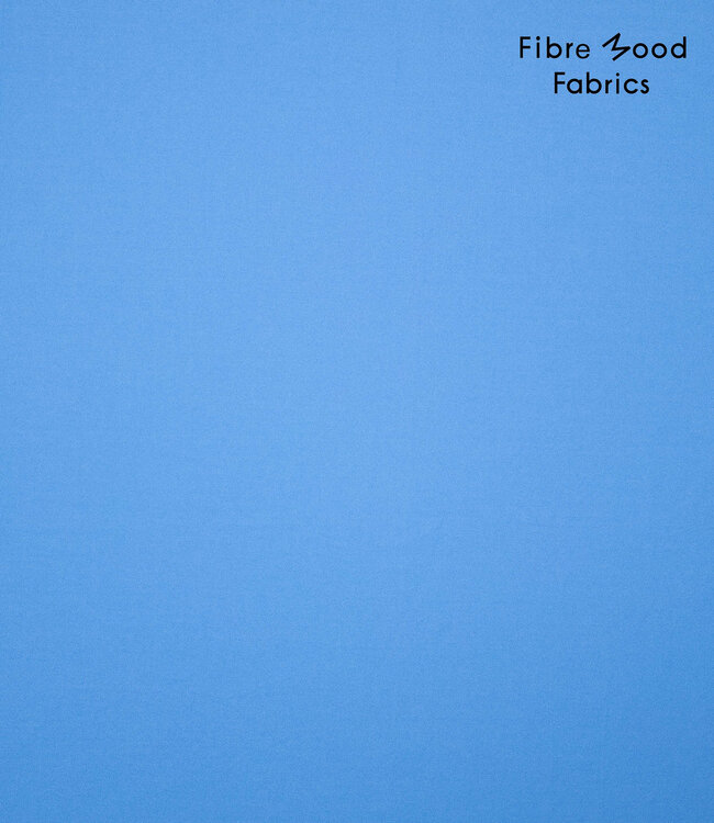 Fibremood stonewashed popeline / papertouch katoen - aqua - Nanaka