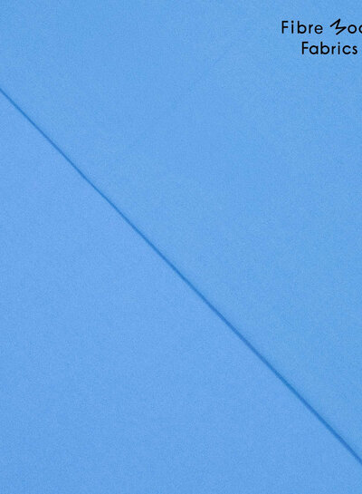 Fibremood stonewashed poplin / papertouch cotton - aqua - Nanaka