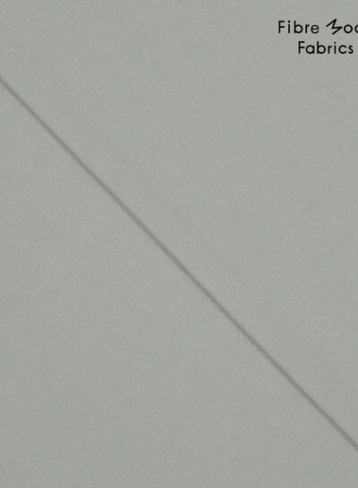 Fibremood stonewashed popeline / papertouch katoen - grijs - Tasha, Tesni