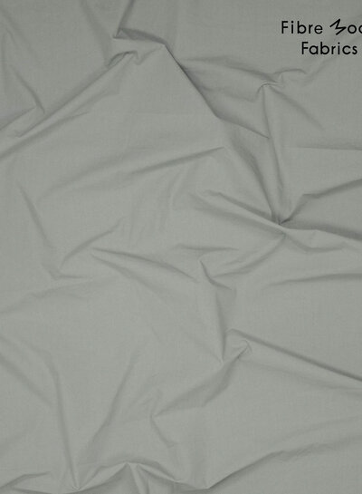 Fibremood stonewashed popeline katoen - grijs - Tasha, Tesni