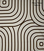Fibremood abstract blocks linnen katoen blend - Rosemary