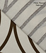 Fibremood abstract blocks linnen katoen blend - Rosemary
