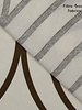 Fibremood abstract blocks linen cotton blend - Rosemary