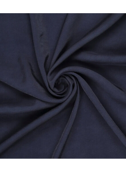 Madeline viscose met subtiele glans - marineblauw