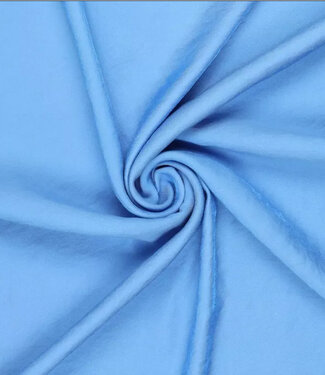 Madeline viscose with subtle shine - bright blue